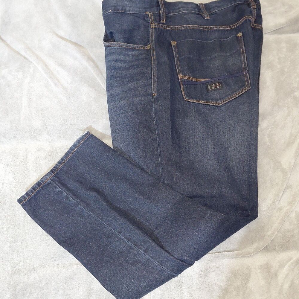 Sean John 90s Hamilton Jeans Mens 42 Blue Denim Straight Leg Relaxed Fit